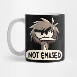 Not Emused Emu Bird Mug